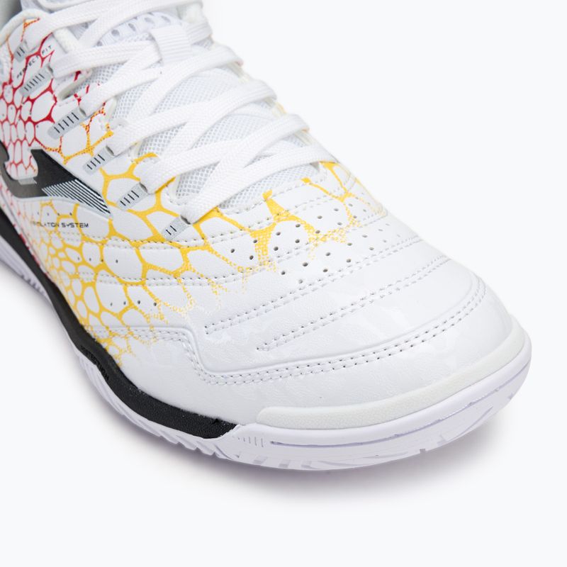 Încălțăminte de fotbal pentru bărbați Joma Maxima IN white/yellow