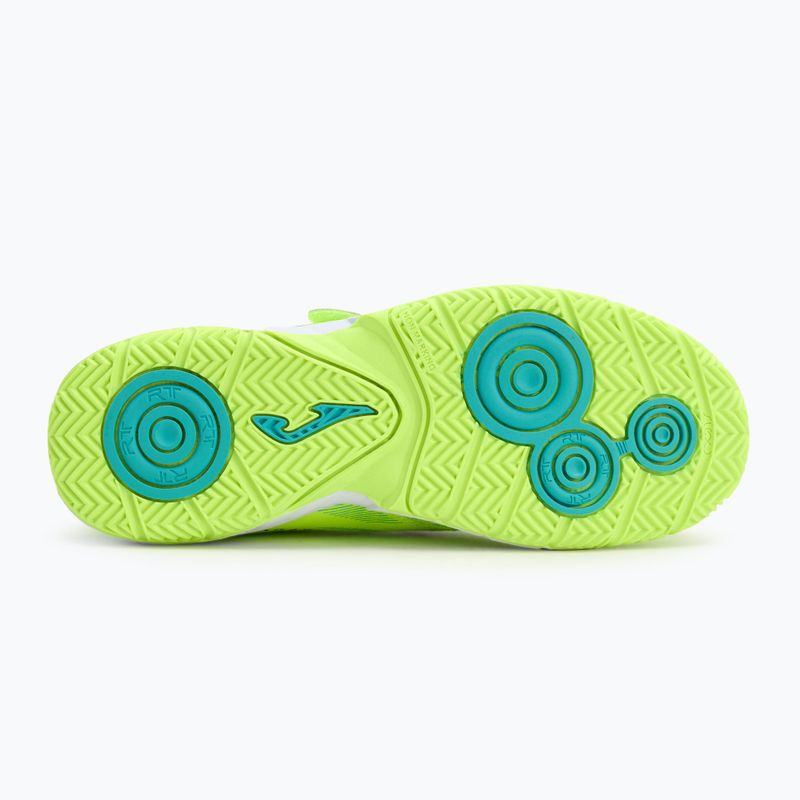 Încălțăminte de fotbal pentru copii Joma Powerful IN lemon fluor