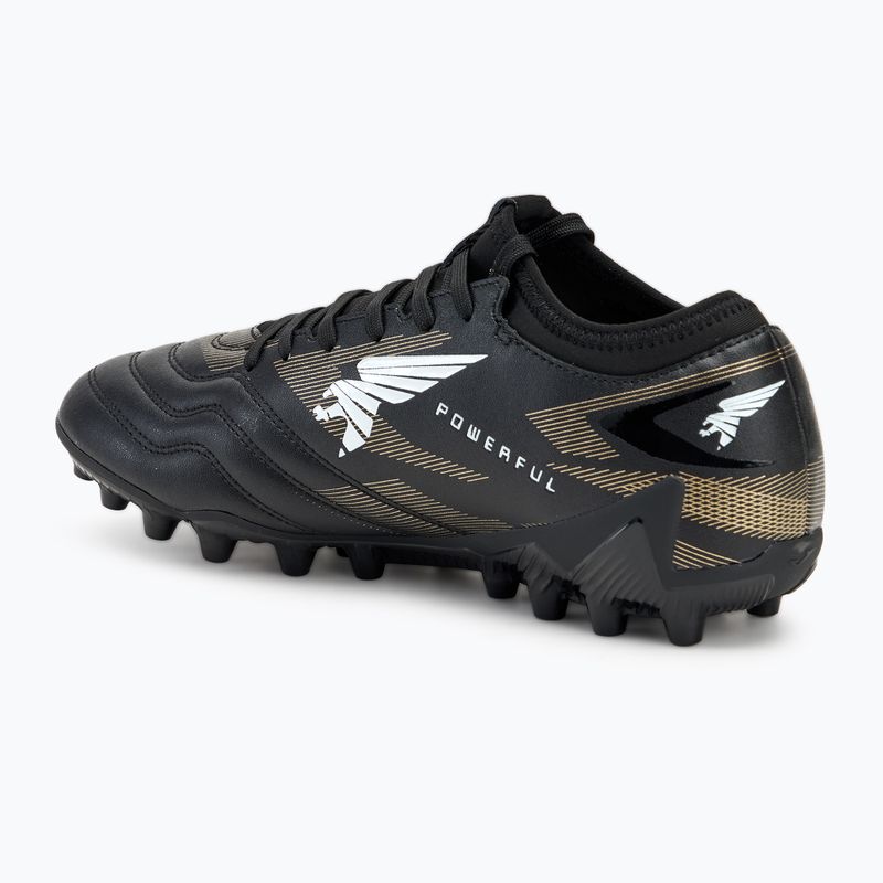 Încălțăminte de fotbal pentru bărbați Joma Powerful AG black/gold 3