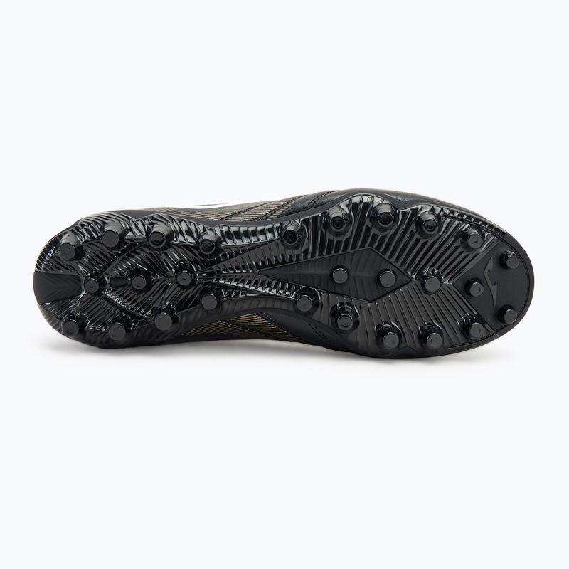 Încălțăminte de fotbal pentru bărbați Joma Powerful AG black/gold 4