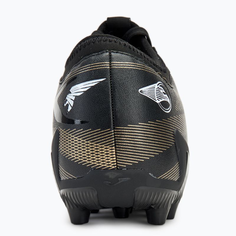 Încălțăminte de fotbal pentru bărbați Joma Powerful AG black/gold 6