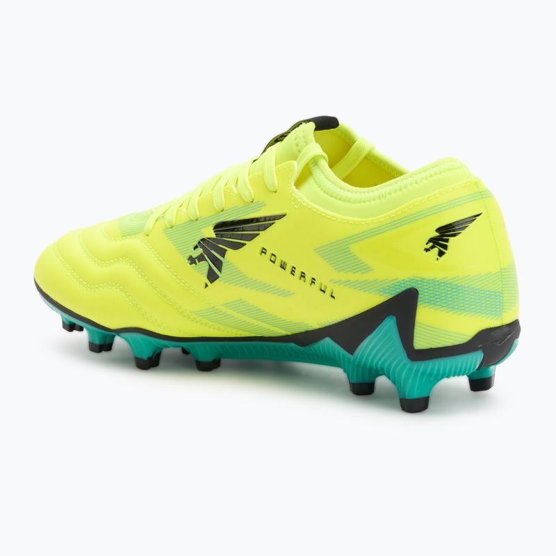 Încălțăminte de fotbal pentru bărbați Joma Powerful FG lemon fluor/turquoise