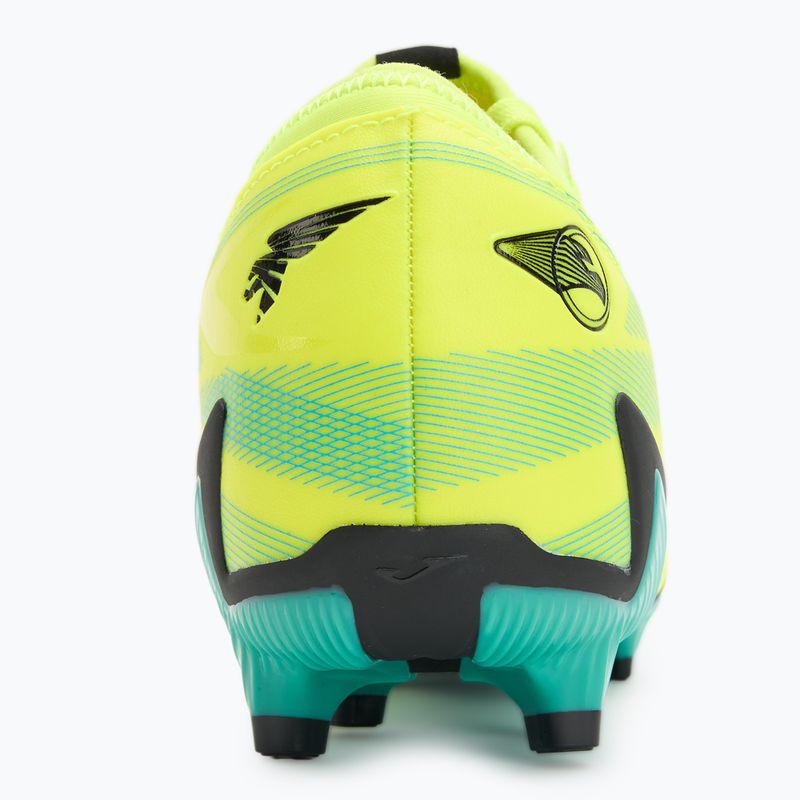Încălțăminte de fotbal pentru bărbați Joma Powerful FG lemon fluor/turquoise