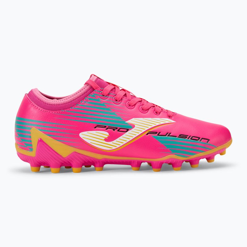 Încălțăminte de fotbal pentru bărbați Propulsion AG pink/yellow 2