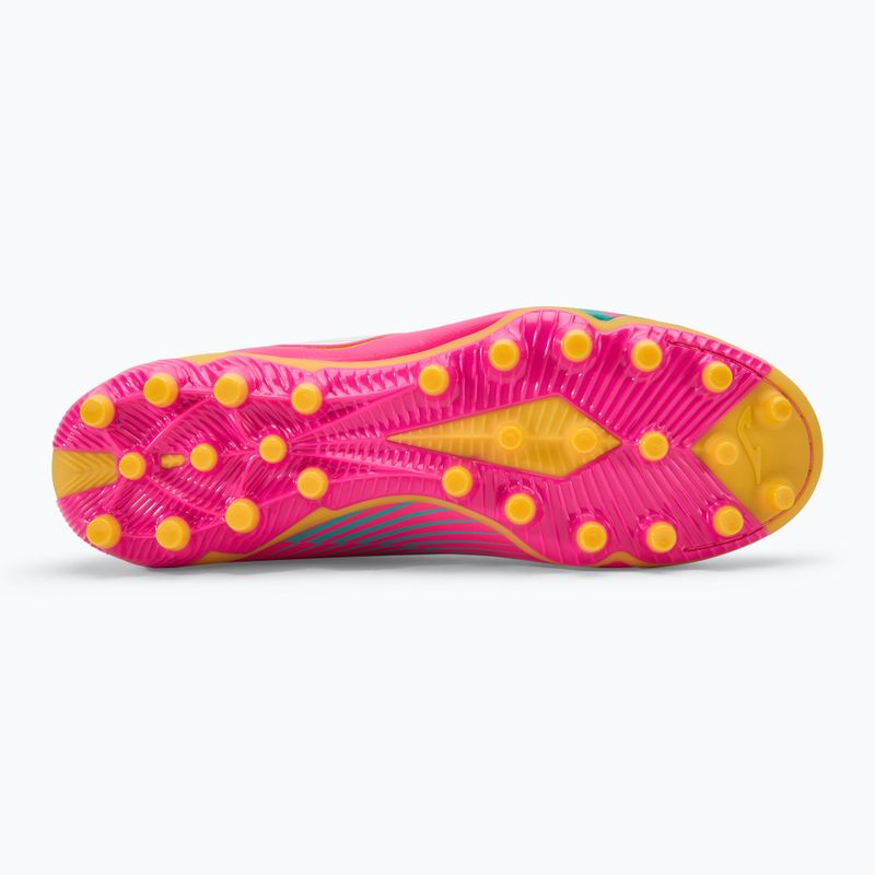 Încălțăminte de fotbal pentru bărbați Propulsion AG pink/yellow 4