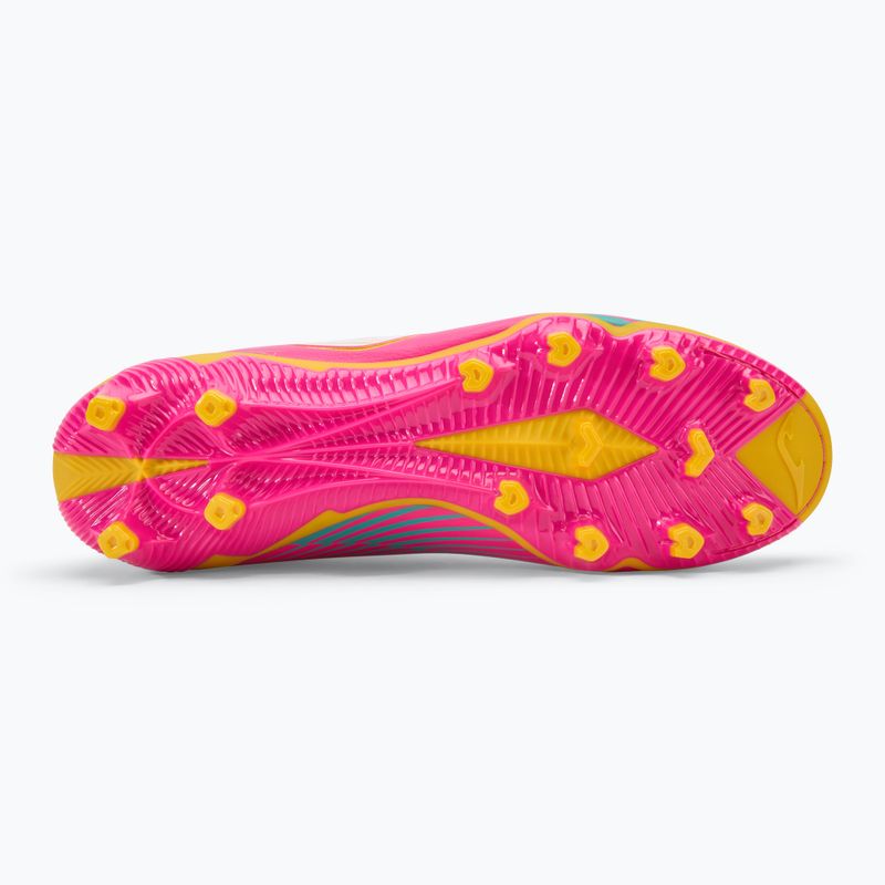Încălțăminte de fotbal pentru bărbați Joma Propulsion FG pink/yellow 4
