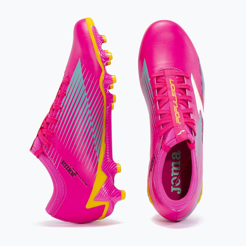 Încălțăminte de fotbal pentru bărbați Joma Propulsion FG pink/yellow 11