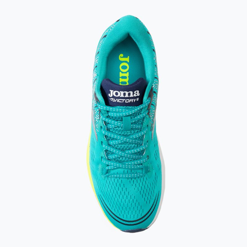 Încălțăminte de alergare pentru bărbați Joma Victory turquoise/yellow