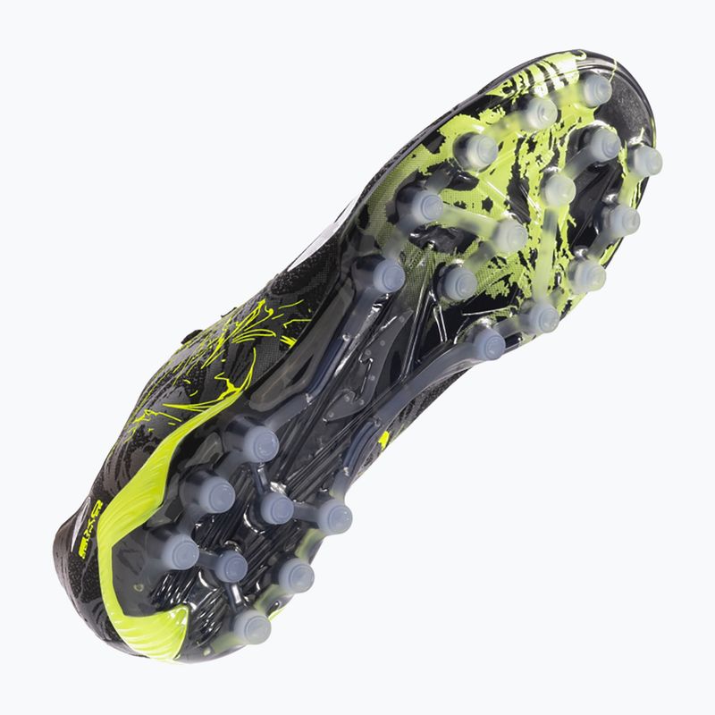 Încălțăminte de fotbal pentru bărbați Supercopa AG black/lemon fluor 12
