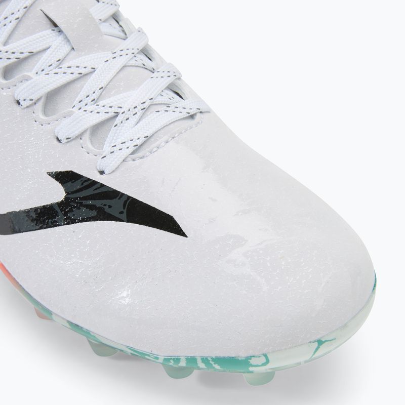 Încălțăminte de fotbal pentru bărbați Supercopa AG white/turquoise 7