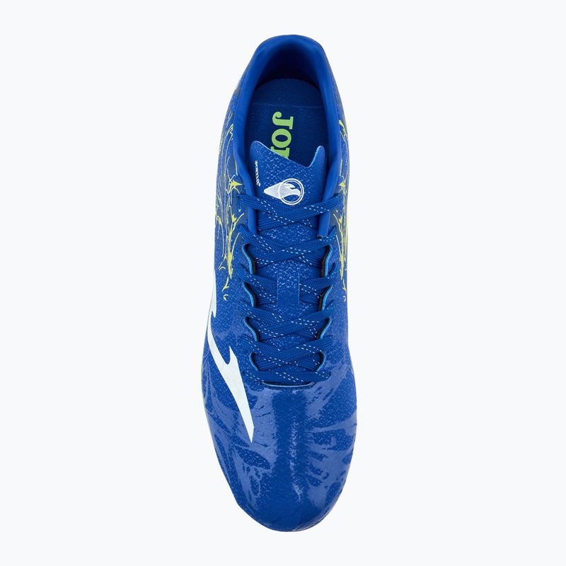Încălțăminte de fotbal pentru bărbați Joma Supercopa FG royal/lemon fluor