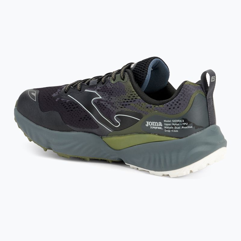 Încălțăminte de alergare pentru bărbați Joma Sierra black/green 3