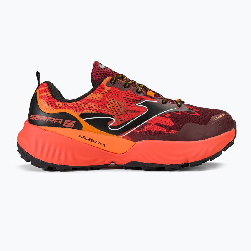 Încălțăminte de alergare pentru bărbați Joma Sierra garnet orange 2