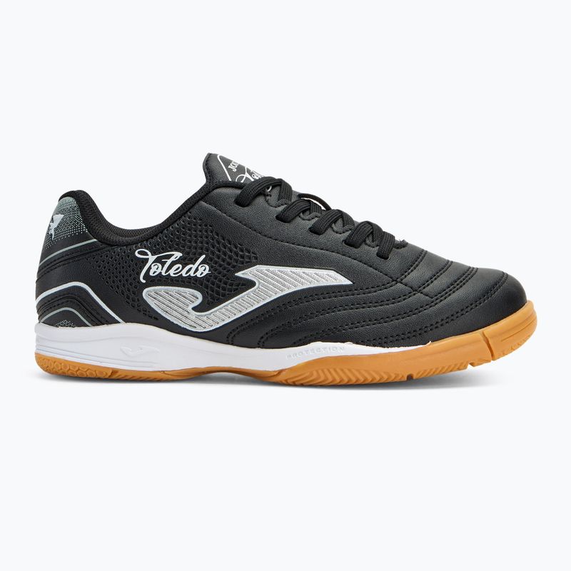 Încălțăminte de fotbal pentru copii Joma Toledo IN black/white 2