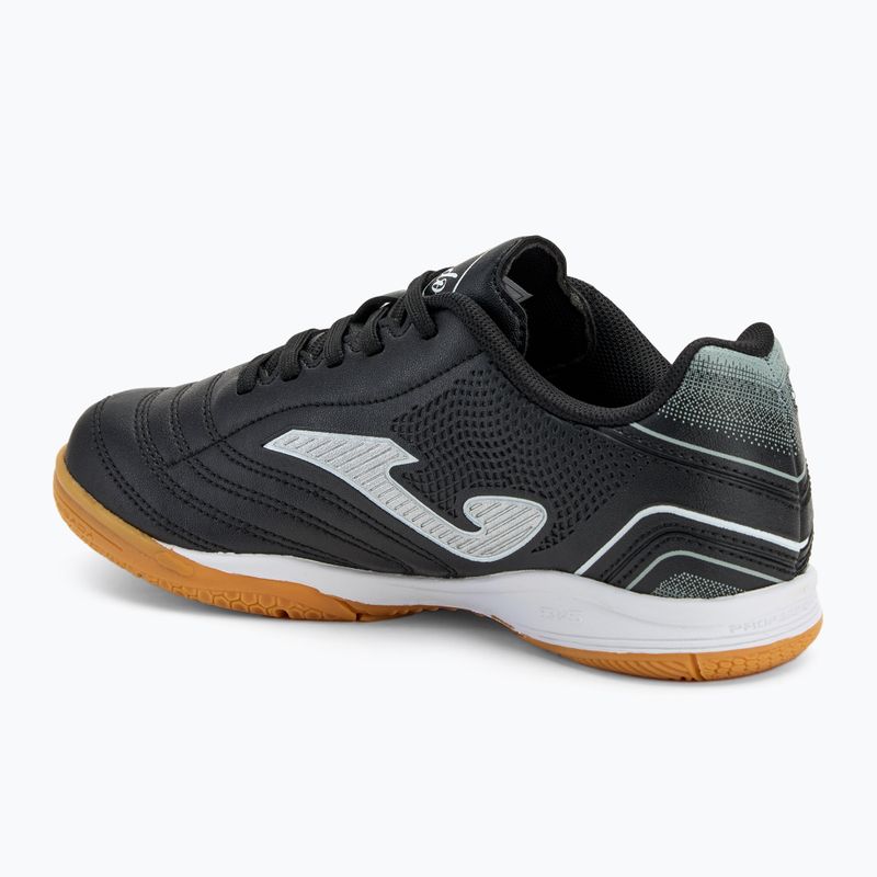 Încălțăminte de fotbal pentru copii Joma Toledo IN black/white 3