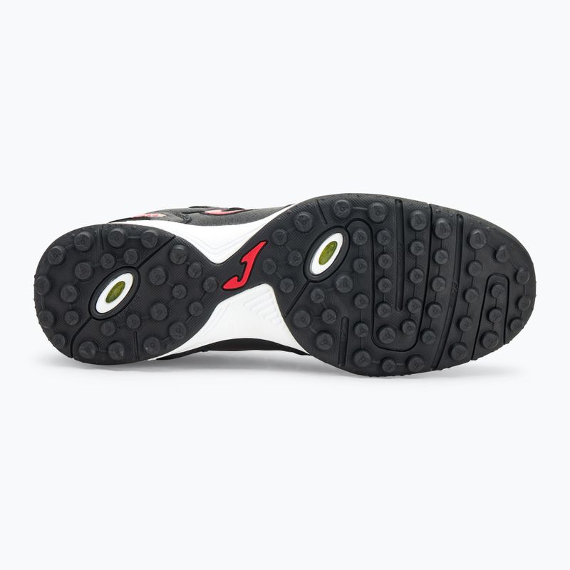 Ghete de fotbal pentru bărbați Joma Top Flex TT negru/roșu