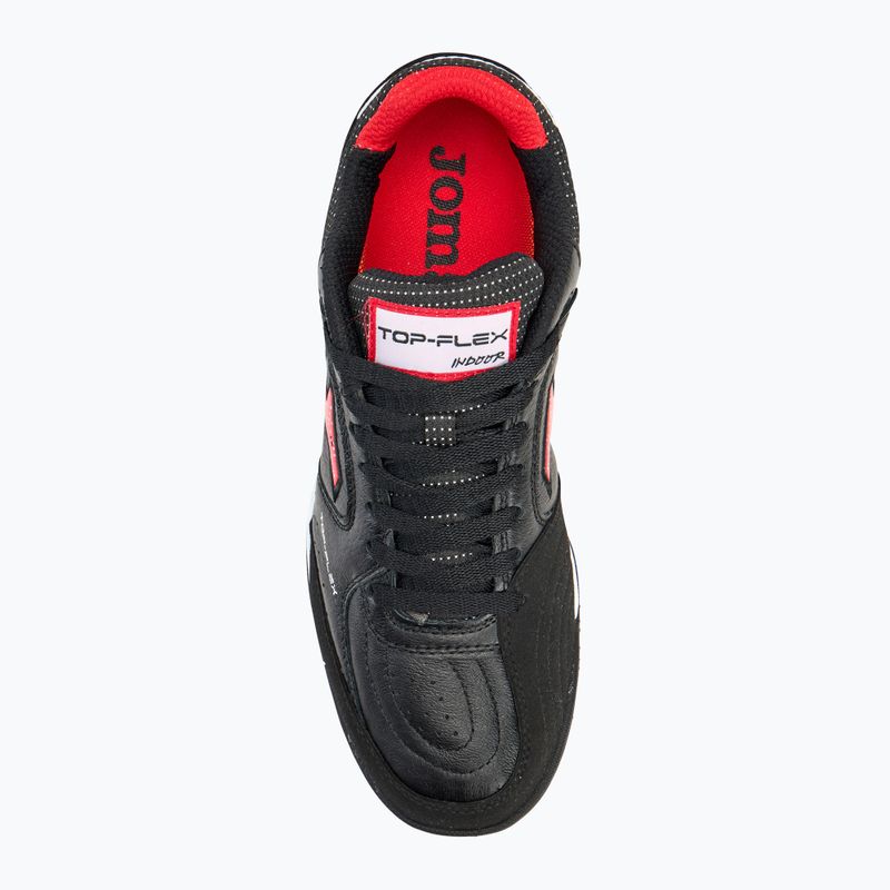 Ghete de fotbal pentru bărbați Joma Top Flex TT negru/roșu