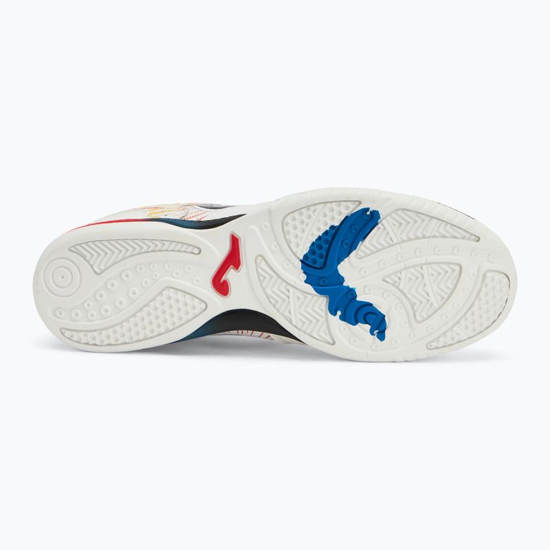 Încălțăminte de fotbal pentru bărbați Joma Top Flex IN white/red 4