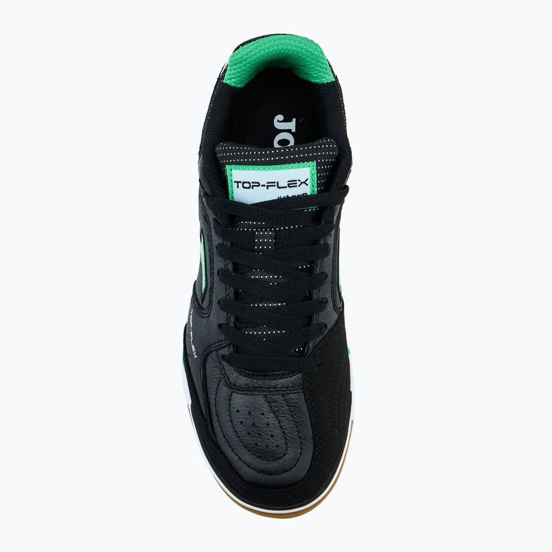 Încălțăminte de fotbal pentru bărbați Joma Top Flex Rebound IN black/green 5