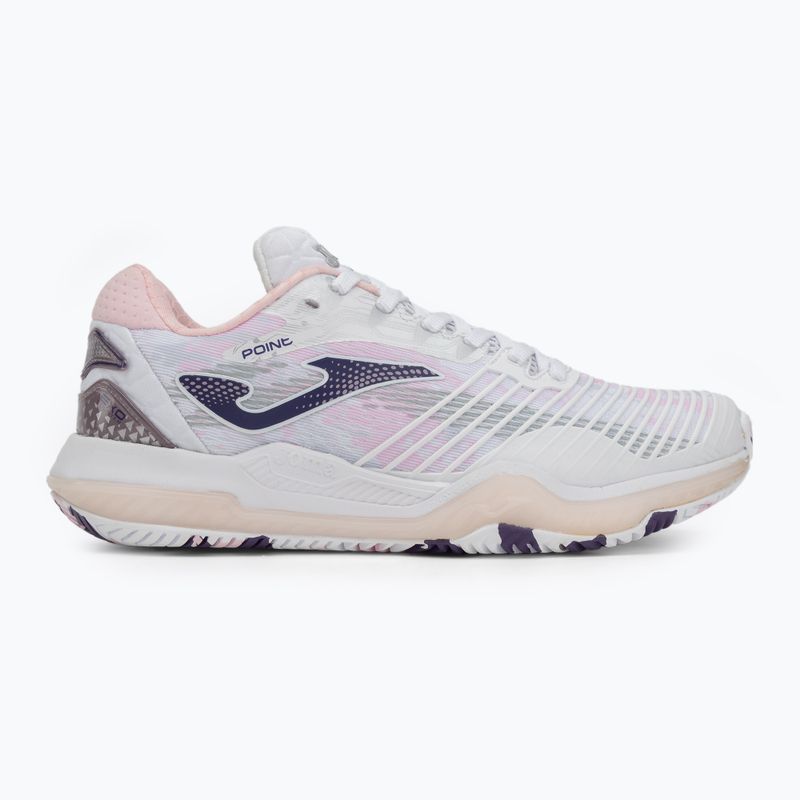 Încălțăminte de tenis pentru femei Joma Point Lady AC white/pink 2