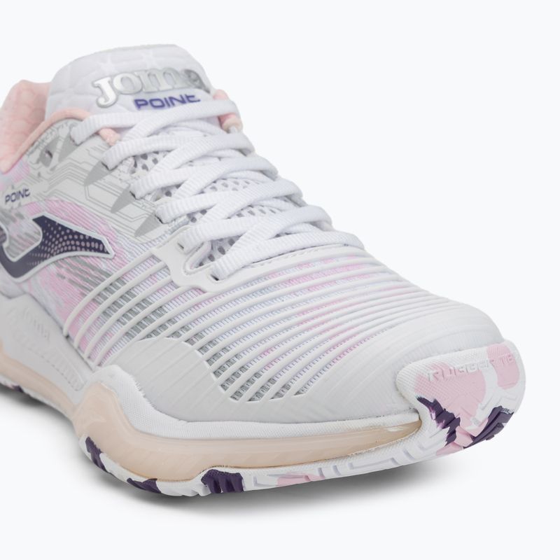 Încălțăminte de tenis pentru femei Joma Point Lady AC white/pink 7