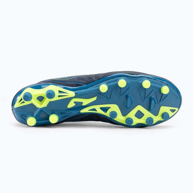 Încălțăminte de fotbal pentru bărbați Joma Aguila FG navy/green fluor