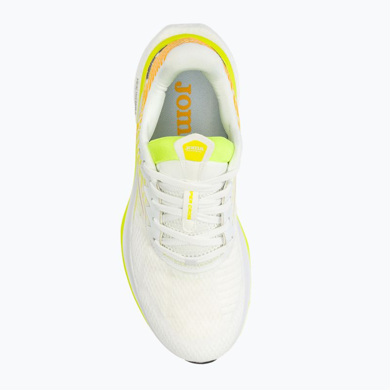 Încălțăminte de alergare pentru bărbați Joma Super Cross white/yellow 5