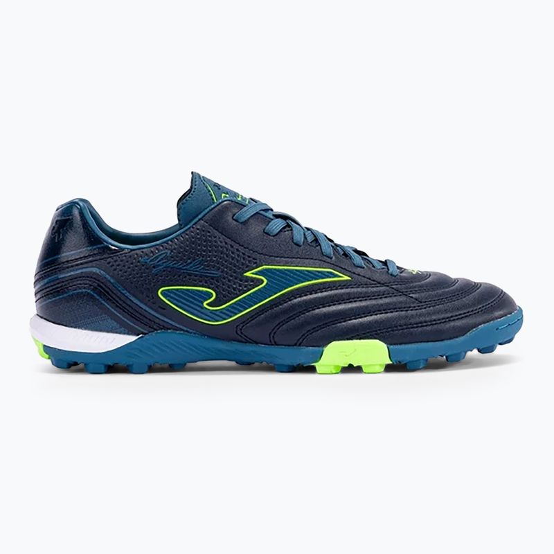 Încălțăminte de fotbal pentru bărbați Joma Aguila TF navy/green fluor 8