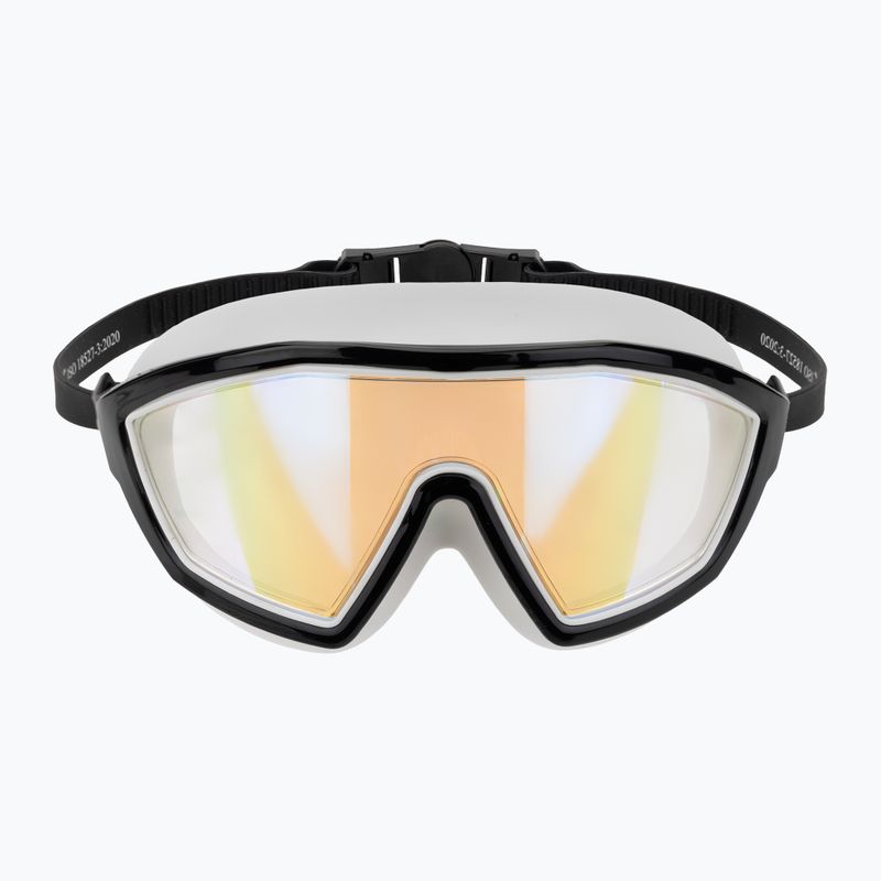 Mască de înot  RAS Space Pro Mirror white 2