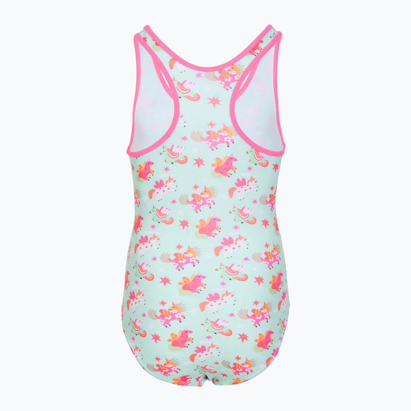 Costum de baie întreg pentru copii RAS Unicorn Classic Back aqua 2