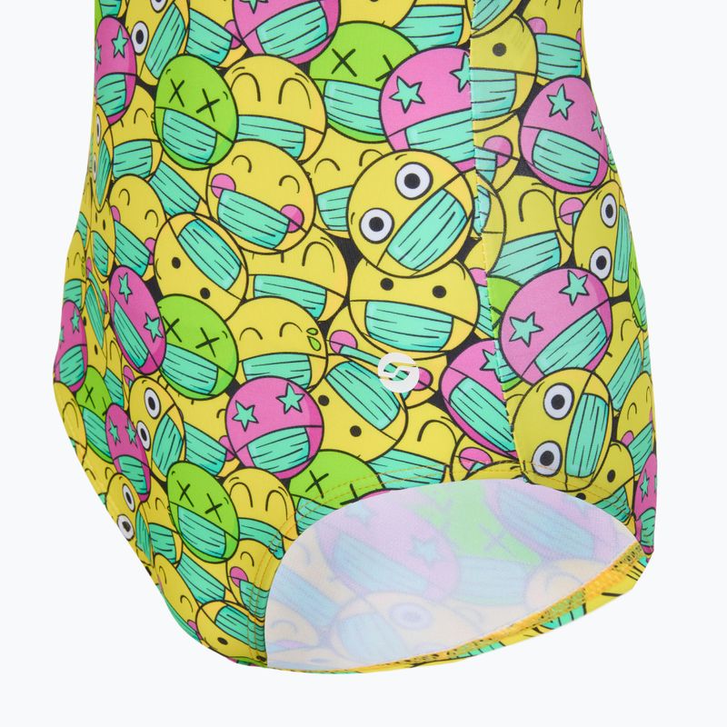Costum de baie întreg pentru copii RAS Face Classic Back multicolour 3