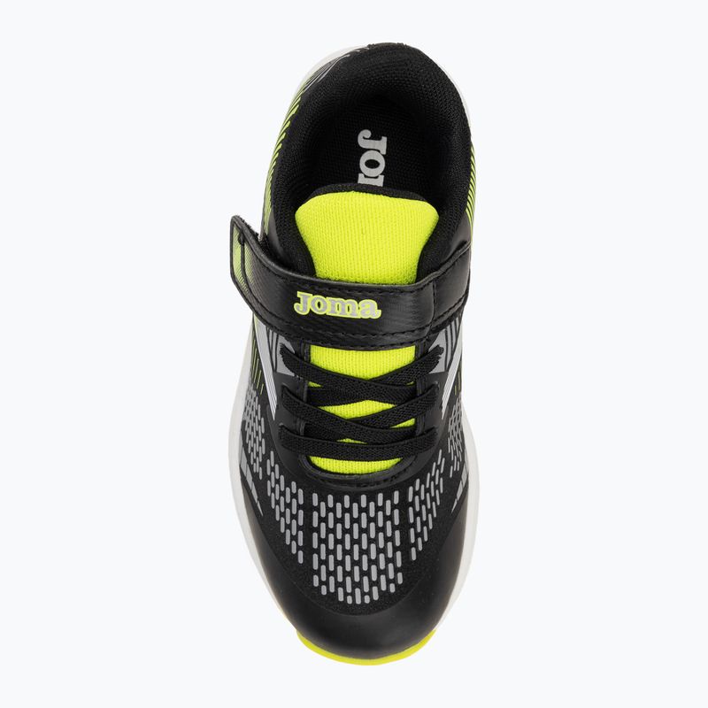 Încălțăminte de alergare pentru copii Joma 30 black/lemon fluor 10