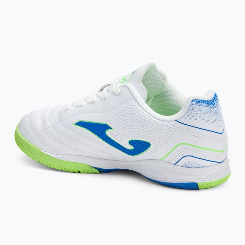 Încălțăminte de fotbal pentru copii Joma Toledo IN white