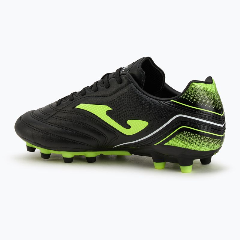 Încălțăminte de fotbal pentru bărbați Joma Aguila FG black/yellow 3