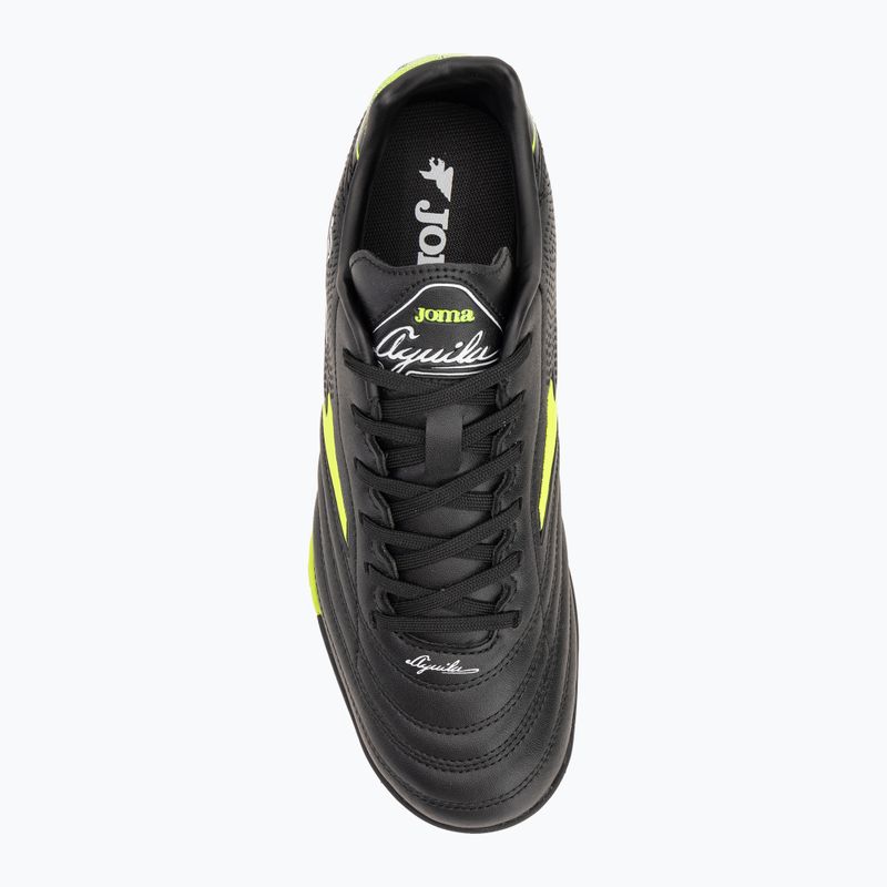 Încălțăminte de fotbal pentru bărbați  Joma Aguila TF black/yellow 5