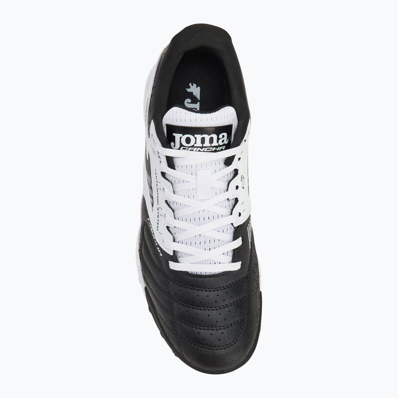 Încălțăminte de fotbal pentru bărbați  Joma Cancha TF black/white 5
