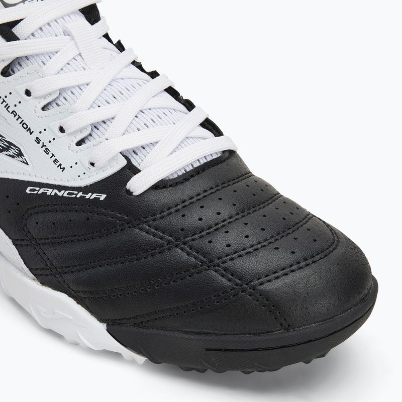 Încălțăminte de fotbal pentru bărbați  Joma Cancha TF black/white 7