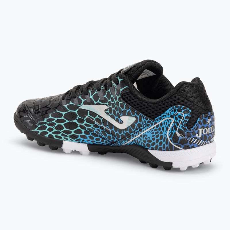 Încălțăminte de fotbal pentru bărbați  Joma Maxima TF black/turquoise 3