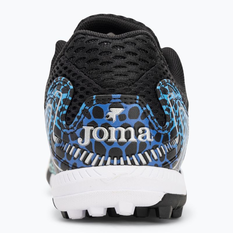Încălțăminte de fotbal pentru bărbați  Joma Maxima TF black/turquoise 6