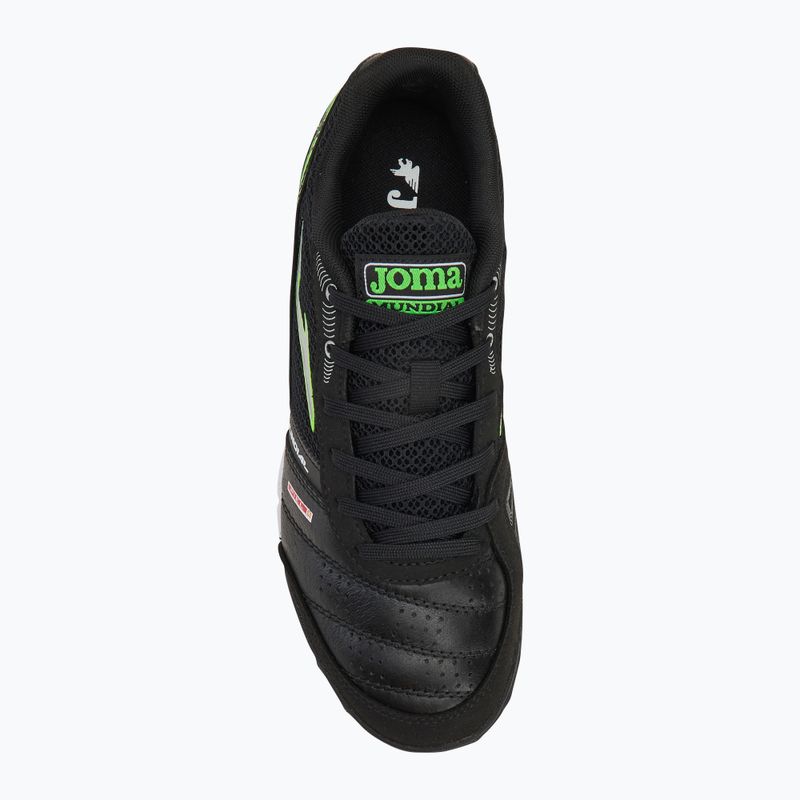 Încălțăminte de fotbal pentru bărbați  Joma Mundial TF black/green 5