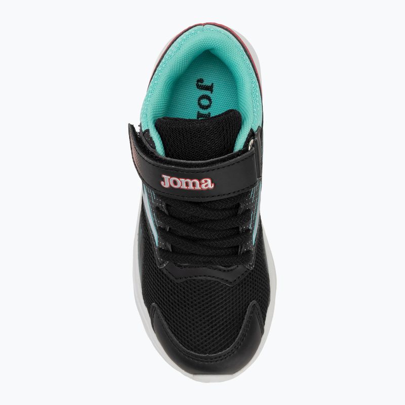 Încălțăminte pentru copii Joma Active Jr black/turquoise 5
