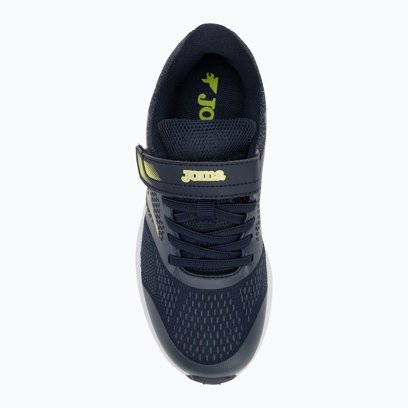 Încălțăminte pentru copii Joma Speed Jr navy/yellow 5