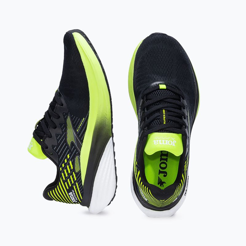 Încălțăminte de alergare pentru bărbați Joma Super Cross black/lemon 4