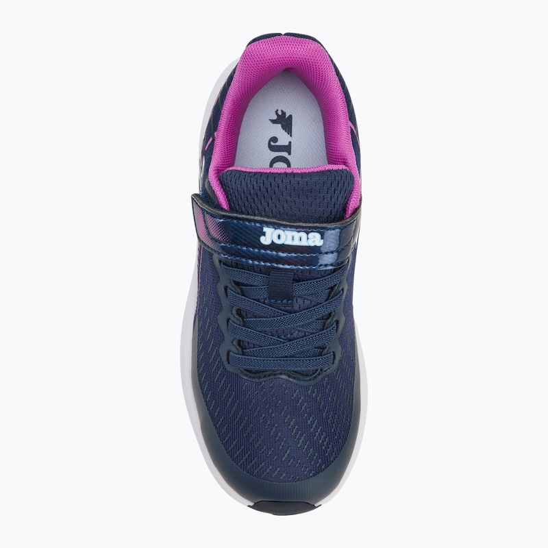 Încălțăminte  de alergare pentru copii Joma Super Cross navy/ fuchsia 5