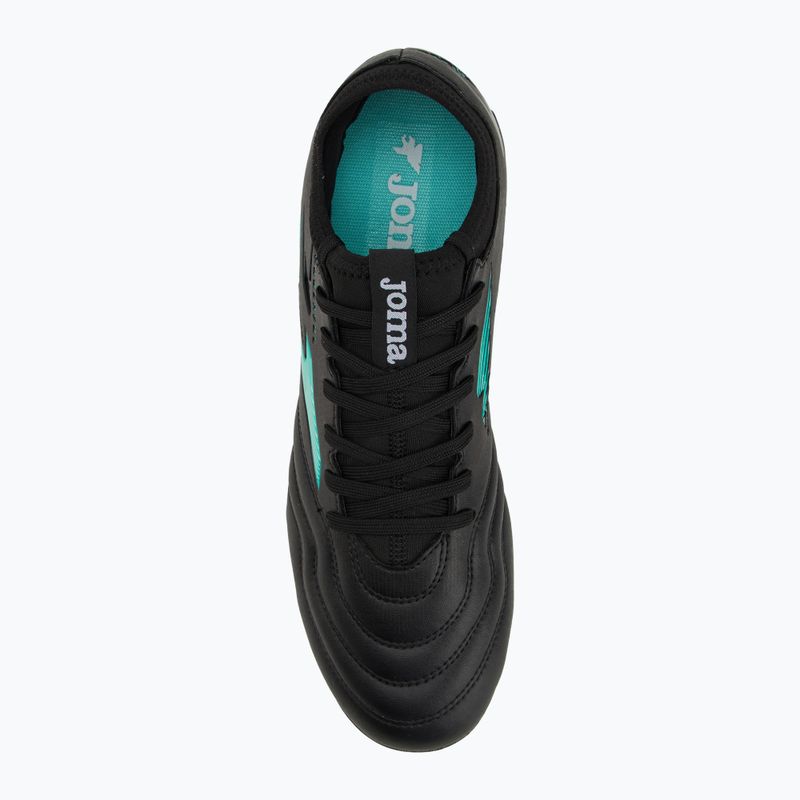 Încălțăminte de fotbal pentru bărbați  Joma Powerful FG black turquoise 5