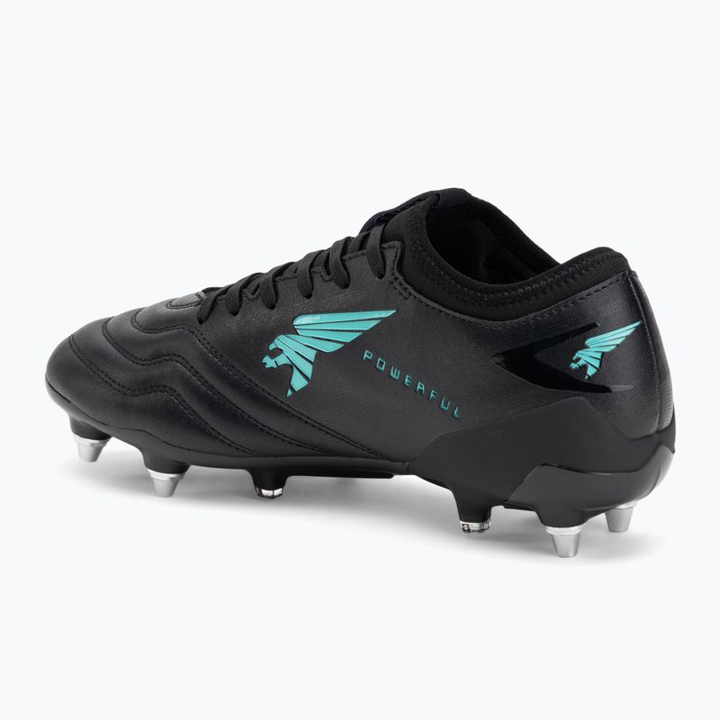 Încălțăminte de fotbal pentru bărbați  Joma Powerful SG black turquoise 3