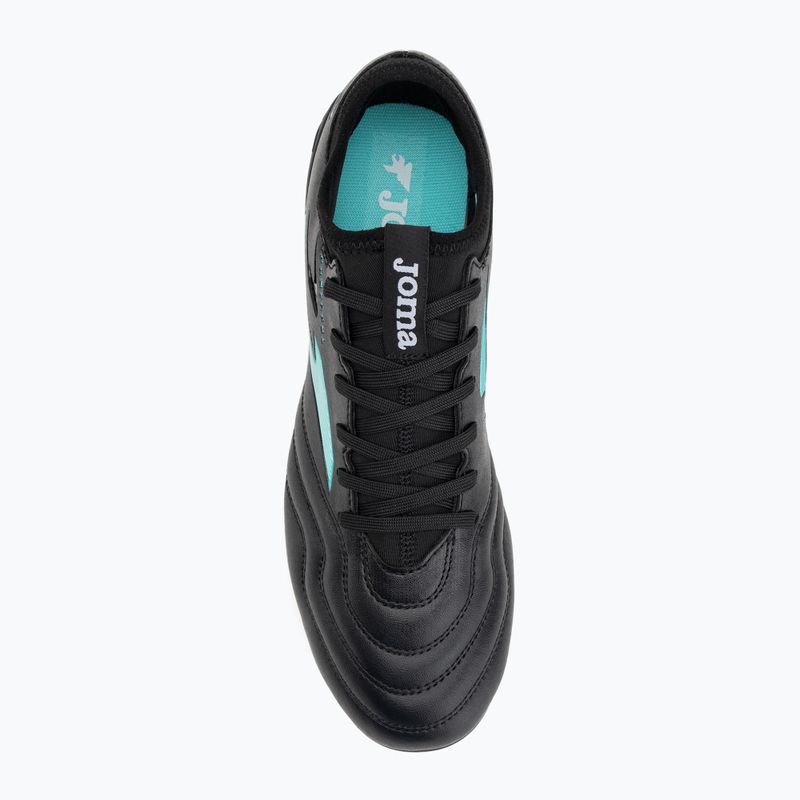 Încălțăminte de fotbal pentru bărbați  Joma Powerful SG black turquoise 5