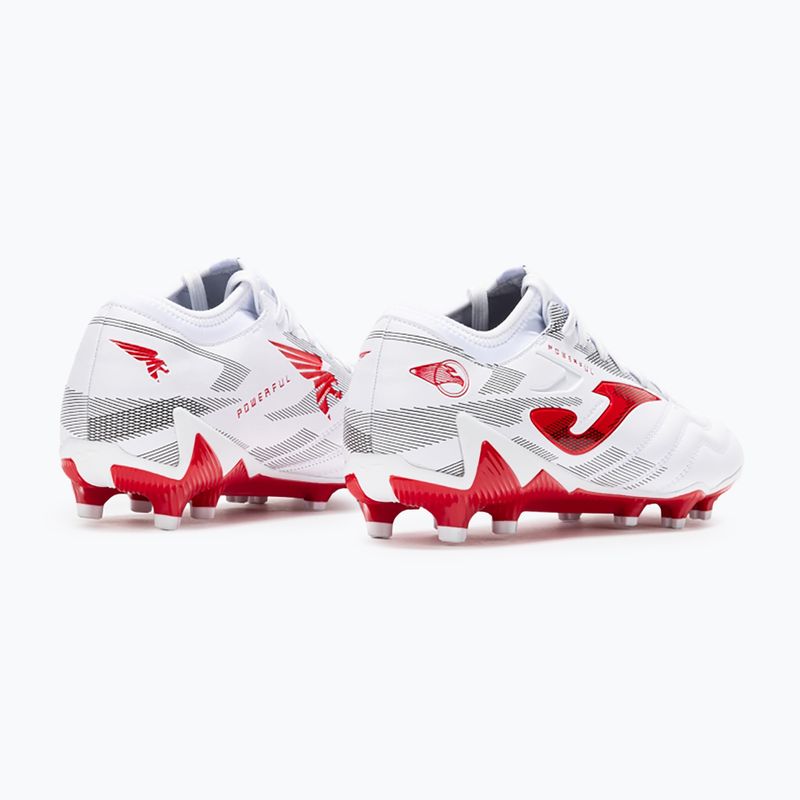 Încălțăminte de fotbal pentru bărbați  Joma Powerful FG white 10