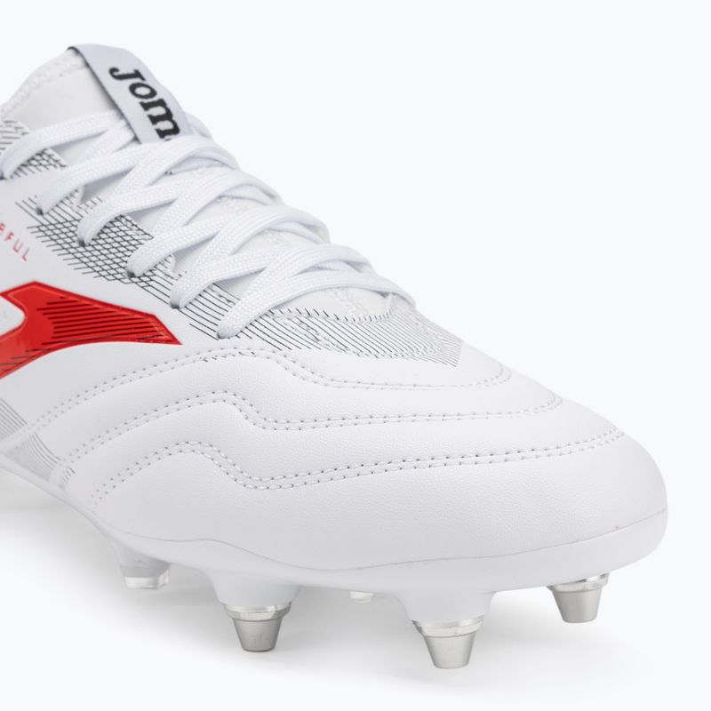 Încălțăminte de fotbal pentru bărbați  Joma Powerful SG white 7
