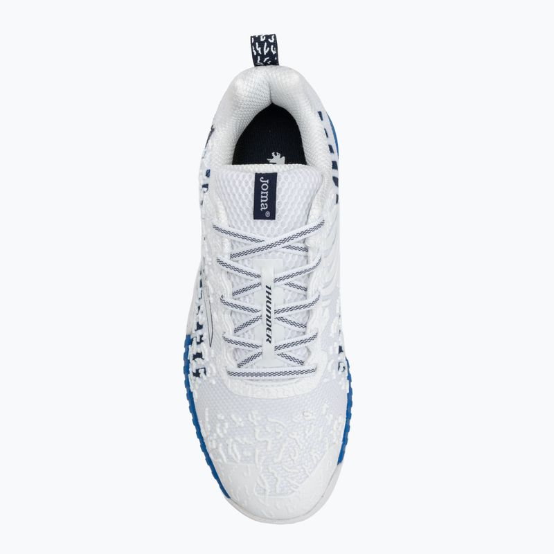 Încălțăminte de antrenament pentru bărbați Joma Thunder white royal 5